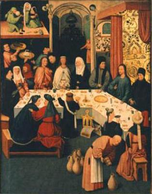 Jheronimus Bosch The Marriage Feast at Cana.